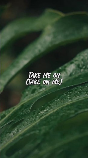 a-ha - Take on Me (2016 Remaster) (lyrics)