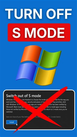 Turn Off S Mode Without Internet!