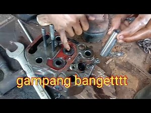 the easiest way to replace a diesel valve stem