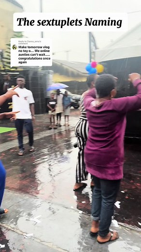 Sextuplets Naming Ceremony & Baby Testimony