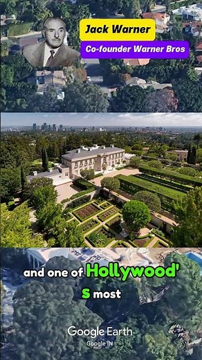 Jack Warner’s historic Beverly Hills estate on Angelo Drive
