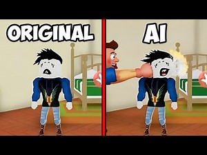I Made AI Beat Up Roblox Memes… AGAIN! 😭 (PixVerse Punch Face Pt. 2)