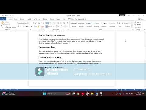 English Precis Scoring Techniques | What CSS Examiners Actually Expect