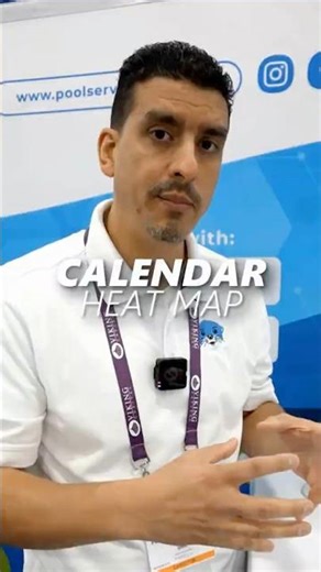📆Calendar and Heat Map!😎 #poolbusiness #poolbusinessapp #poolservicesoftware #poolservice