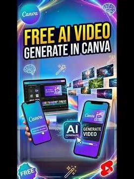 How to Create AI Videos in Canva for FREE (Step-by-Step Tutorial)