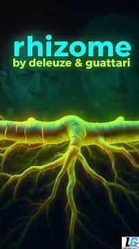 Rhizome Theory | Deleuze & Guattari| Literary Theory | UGC NET English#jrf2025#ntaugcnet #ytviral