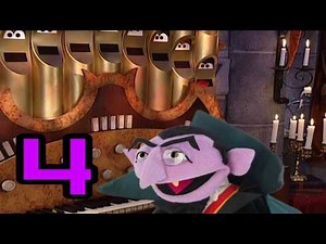 Sesame Street The Counts Number Of The Day 4