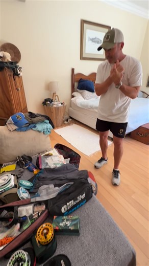 Jonathan Boulton on Instagram: "Congo prep continued: Ok so today a little run through of some select gear laid out pre packing. Stay tuned for tomorrow’s edition of the Boulton Bedroom Chronicles where we might just start packing some of this stuff into a bag - much to @sarahboulton_ delight….! @airflo_africa @shiltonreels @nautilusflyreels @looptackle @orvisflyfishing @mauijim @leathermantools #expedición #flyfishing #goliathtigerfish #congo🇨🇩"