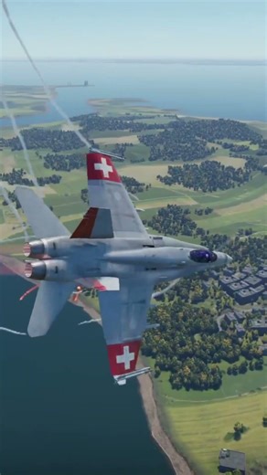 F/A-18C Launching Missiles Non Stop in Air Combat