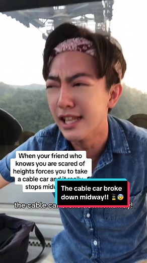 And at the very next stop, a family of 3 got on the cable car and the young daughter just stares at me like I’m a joke! 🥲 Fear of heights is a real thing okay 😅 #cablecar #gondola #taiwan #taipei #corememories