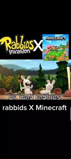 rabbids X Minecraft 💀