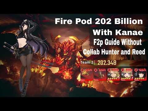 202 BILLION DAMAGE F2P 🔥 | Fire Team POD Guide (No Collab Hunter / No Infuser) | Solo Leveling Arise