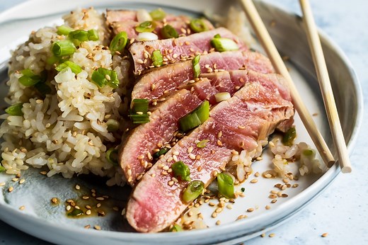 Ahi Tuna with Ponzu Sauce - Culinary Hill.mp4