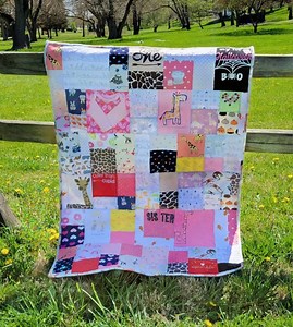 Custom Keepsake Quilt: Memory Blanket From Baby Clothes - Etsy