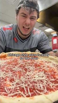Making a CHICAGO STYLE Deep dish pizza?!? #youtube #shorts #viralvideo #food #shortvideo #trending