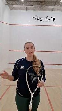 Squash Grip - A fundamental starting point for any squash player.
