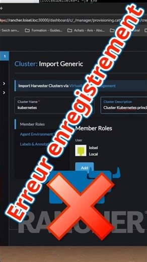 Tutorial: Adding a Kubernetes cluster in Rancher #short