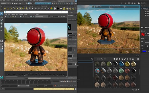 最新版PTAces色彩空间到和Maya2022中Arnold标准流程_哔哩哔哩_bilibili