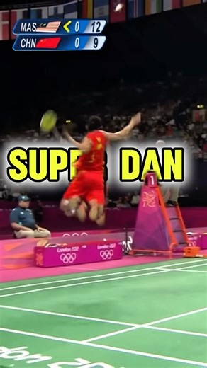 Lin Dan Defied Gravity | The High Jump That Shocked The World | 2016 Olympics Final. #shorts