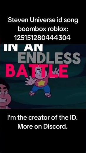 Steven Universe id song boombox roblox #роблокс #boombox #roblox #song #music #stevenuniverse
