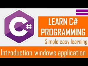 Introduction Windows From Application In C# | C# Tutorial For Beginners | Asp.Net Tutorials