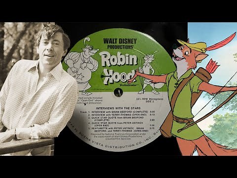 Rare Disney Interviews with Robin Hood Voice Cast