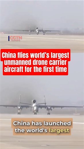China Launches World’s Largest Unmanned Aircraft That Deploys Drones Mid-Air