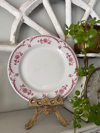 Vintage Shenango China Dinner Plate in the Chardon Rose Red Pattern Great Home Decor or Staging Cottage Core Kitchen Replacement Part - Etsy