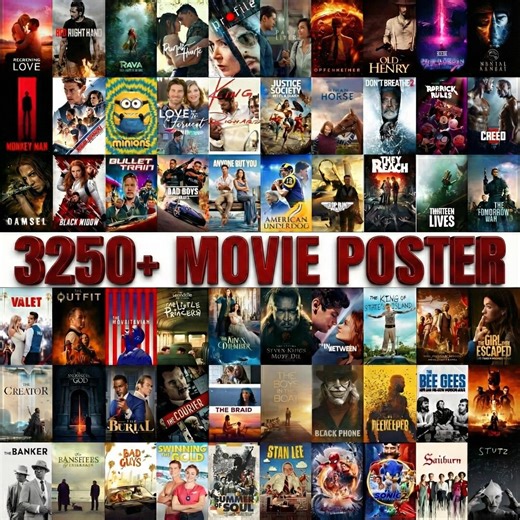 Movie Poster Bundle 3250+ Digital Downloads | Retro 80s 90s Film Wall Art | Action, Drama, Horror, Comedy, Pop Culture Prints - Etsy