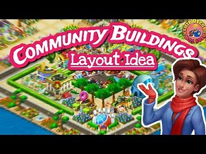 Community Buildings Layout Idea || Beautiful Design || Township ||