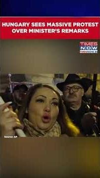 Hungarian Roma Protest Demands Minister Resignation Over Comments #shorts