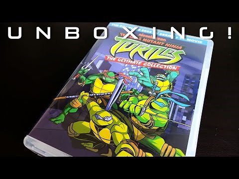 Teenage Mutant Ninja Turtles (TMNT 2003): The Ultimate Collection DVD Unboxing