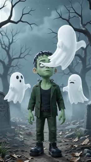Frankenstein and Ghosts Graveyard