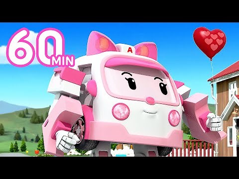 Robocar POLI 1 Hour Clip | Catch that Balloons! | Cartoon for Kids | Robocar POLI TV