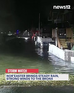 STORM WATCH: Heavy rain and gusty winds are making for dangerous driving across New York City. News 12’s Brittany Cadet is in Thunderbolt 12 checking on roads across the area. Watch News 12 for the latest weather updates - https://bit.ly/3WC3nji | News 12 The Bronx