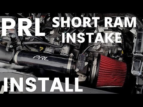 PRL SHORT RAM INTAKE INSTALLATION on 2021 Honda Civic Sport Hatchback