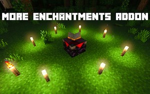 【基岩版模组测评】 挖煤矿爆钻石很合理吧-附魔扩展(9.5分)