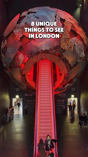 Exploring London on Instagram: "Just some of my favourite unique things to see in London! 1. @natural_history_museum Earth Hall Escalator, which makes it feels like you’re travelling to the Earth’s core 🔥 🎟️ Free 2. Tower Bridge Glass Walkway, walk above the River Thames and see the iconic buses below you 🎟️ Tickets from £12.80 (up to 10% off with code EXPLORING on @klook_uk) 3. @thechimneylift takes you up one of the chimneys of Battersea Power Station to incredible 360 views of London 🎟️ F