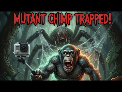 Chimp VLOG 86 - Chimp vs Giant Spider Monster in the Jungle ☠️😱