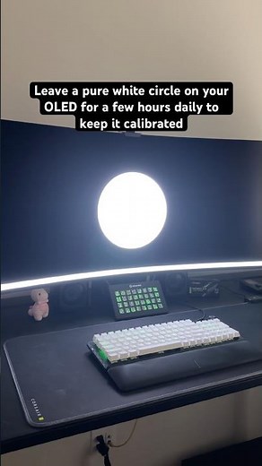 How to fix OLED burn in