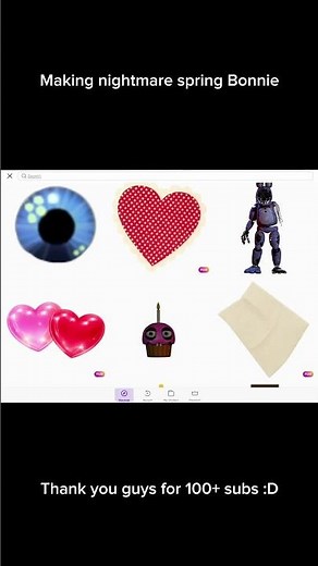 Making nightmare withered spring bonnie #fnaf