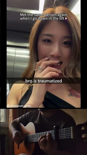 Now that guy never gonna use elevator 🛗😭