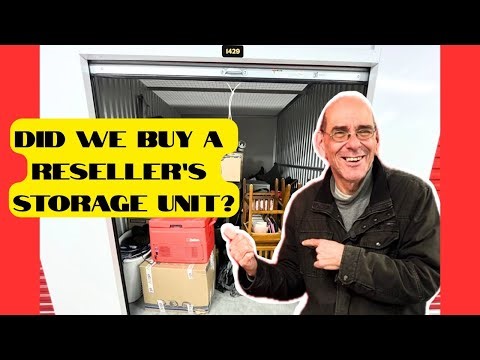 Did We Buy A Reseller's Storage Unit? | Storage Unit Unboxing For Resale