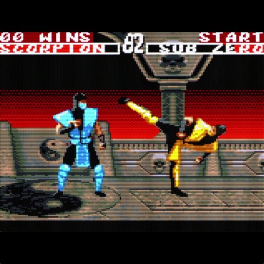 Mortal Kombat II - SEGA Game Gear #retrogaming #crtgaming #mortalkombatlegacy #gamegear
