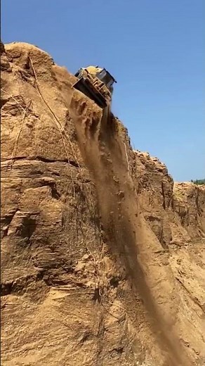 The Most Dangerous Bulldozer Accident Ever Caught on Camera! #heavyequipment #constructionequipment