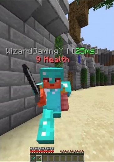 1v1 With ‪@WizardGamingY‬ #minecraft #shorts #pvp #viral