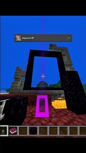 This addon allows you to create waypoints in Minecraft Bedrock.