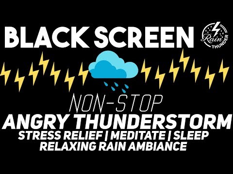 Sleep Now - 10 Hours of PURE THUNDER ⛈️ Sleep Like Never Before ⛈️ This Storm Ends Sleepless Nights