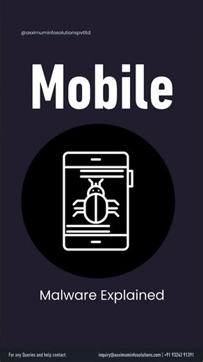Mobile Malware Explained #ethicalhacking #onlinesafety