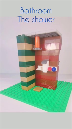 LEGO 🤩 the shower model from construction set 🚿